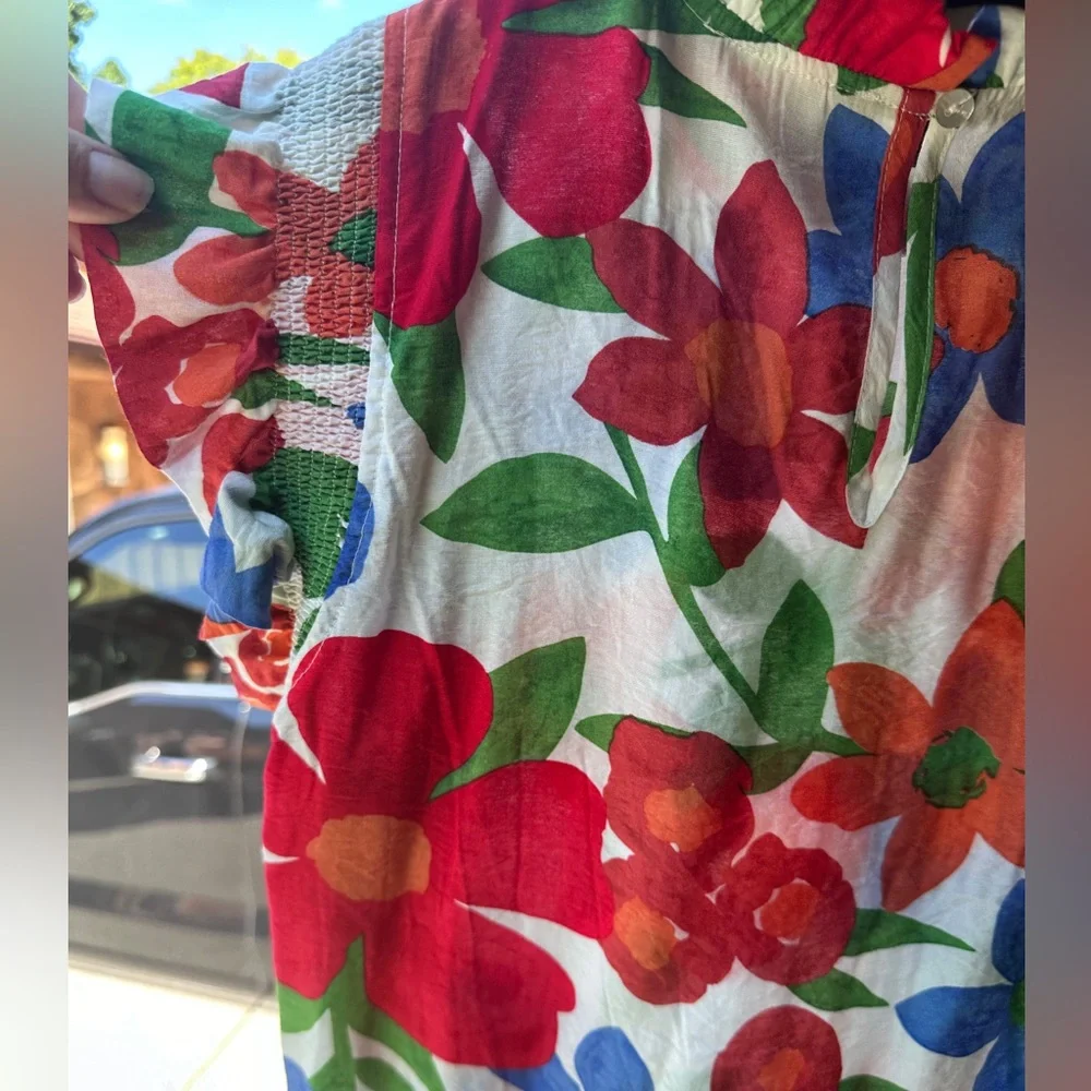 jodifl colorful woman’s blouse size small - Picture 5 of 5